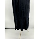 Abercrombie & Fitch Abercrombie short black silk slip dress size medium 95% silk Photo 9