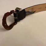 Brighton Leather Belt 90s Vintage Y2K, Black Photo 6