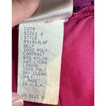 Tadashi Shoji Vtg 90s TADASHI Pink Tiered Strapless Gown Dress Maxi Fairycore Prom Formal 6 Photo 10