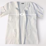 Vila Milano Vila Milano Women’s White Knitted Cardigan Sweater Size L Minimalist Neutral Photo 3