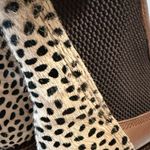 Vintage Havana  Brown Ankle Boots with Animal Print Accent Photo 4