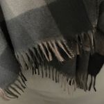 Pretty Persuasions Elegant Plaid Wrap Fringe PINK AND GRAY ONE SIZE Fits Most Photo 6