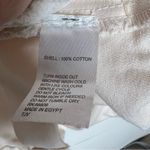 Gianni Bini  Vera Sleeve Button Collar Cream Denim Romper Photo 4