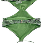 Cult Gaia  Camari Cutout One Piece Swimsuit in Size XS Saltation Basil Multi Photo 7