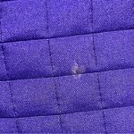 Chico's  3 Vest Woman US purple Full Zip Pockets Lightweight Quilted FLAWED Photo 11