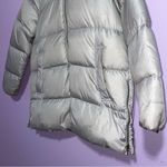 Eddie Bauer Down Puffer Jacket Women Size L Hooded Winter Coat Photo 2