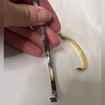 Silver and Gold Rhinestone Bangle Bracelets Photo 4