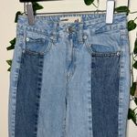 Garage Two Tone Color Block Mom Jeans Photo 1