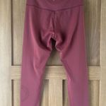 Zyia Active Berry Red Pear Moon Brilliant Hi-Rise 7/8 24" size 14-16 Photo 5