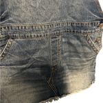 American Eagle distressed denim overalls dress size medium Photo 1