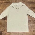 Chloé silk cashmere blend collared polo knit top Photo 0