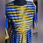 African Print Midi Dress Photo 4