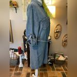Velvet Heart  soft, lightweight denim, belted shirt dress 3/4 or long sleeve. Y2K Photo 1