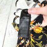 Urban Outfitters Dress Women Size Medium Black Ella Floral Print Bodycon Mini Photo 5