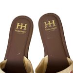 Haute Hippie Cream Embroidered Embellished Womens Flat Sandals 9.5 Fits Small Photo 6