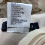 Tadashi Shoji  8 Silk Elegant Ruffle Strapless Formal Maxi Dress Photo 12