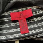 JS Collections  Black Cream Collared Sleeveless Formal Blouse Size 4 Photo 6