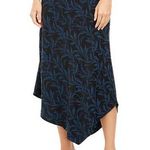 Alfani Printed Asymmetrical Midi Skirt Sz 12 NWT Photo 0