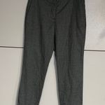 ZARA  WOMENS HERRINGBONE DRESS PANT BLACK WHITE 6 Photo 0