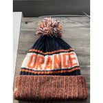 New Era Syracuse Orange Knit Pom Beanie Hat One Size Fits Most Photo 1