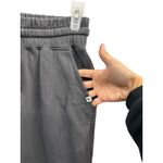 Pact Women's Organic Cotton Grey Cropped Wide Leg Lounge Sweat Lounge Pants XS Photo 5