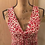 Cute red and white floral maternity tank top Size undefined Photo 1