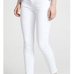 Current/Elliott The Stiletto Skinny Jeans Released Hem White Sugar Ankle 26 Photo 1