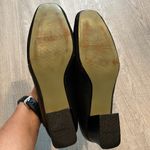 Naturalizer  Black Leather & Fabric Short Heel Shoes Size 6.5W Photo 11