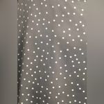 NWT Lulu’s Spot in My Heart Sage Grey Polka Dot Satin Cowl Neck Mini Dress Gray Size L Photo 4