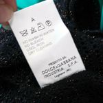 Dolce & Gabbana  Black Open Knit Sleeveless V Neck Tank Top Simmering Blouse Photo 7