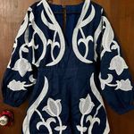 Black velvet NWOT Mosaic Embroidered Playsuit Romper Photo 0