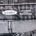 Old Navy 🧜♀️ O.G Straight High Rise Jeans, Size 6 Photo 3