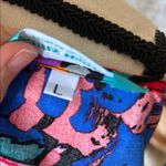 Jams World , colorful, sleeveless V-neck, fish party, vacation, tropical dress L Photo 7