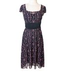 BETTIE PAGE By TATYANA Jenny It's Venn Fun Vintage PinUp Dress, Size S Black Photo 6
