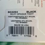 NWT No nonsense Black Opaque Tights Photo 4