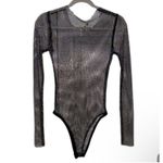 ZARA Black Studded Multicolored Mesh
Bodysuit(Size Small) Photo 3
