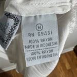 Jane Ashley Vintage Nightgown Women M White Cottagecore 100%Rayon Tradwife Lace Photo 4