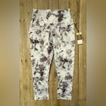 Nobull NWT  Women’s High Rise Crop Tight - XS - Cloud Black Tie Dye Photo 1