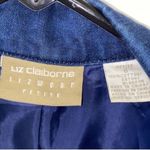 Liz Claiborne Denim Blue Blazer (Size 8P) Photo 5