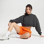 Gymshark Gimshark Rest Day Sweater Crop  Photo 0