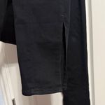 Paige 💖 Rosie HW x  Constance Split Hem Black Skinny Jean Photo 4