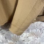 Metaphor Textured Tan Moto Biker Jacket Women's Zipper Neutral Size XL Photo 4