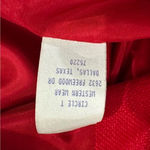 Vintage‎ Saddle Ridge Vintage Western Red Studded Blazer M Black Suede Collar Size M Photo 9