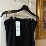 Black fringe formal dress Size M Photo 3