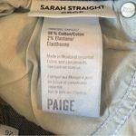 Paige jeans Sarah Straihht Leg Crop. Size 26. EUC. Perfectly lightly distressed Photo 4