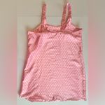 VINTAGE‎ SANTE Pink & White Polka Dot Slip Nightgown Chemise Nighty Size Medium Photo 3
