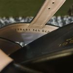 Gucci  Logo Sandal Black and White size 36.5 Photo 6