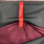 Spanx  Velvet Leggings Small Red Long Slim Fit Holiday Party Luxe Sexy Photo 7