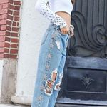 Carmar Denim Star Jeans Hermia Sabella Rhinestone Star Jean Photo 4