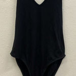 Eloquii  black v-neck pull on bodysuit size 14/16 goth whimsigoth grunge Photo 0